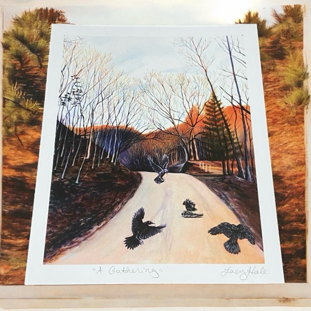 “A Gathering” Art Print